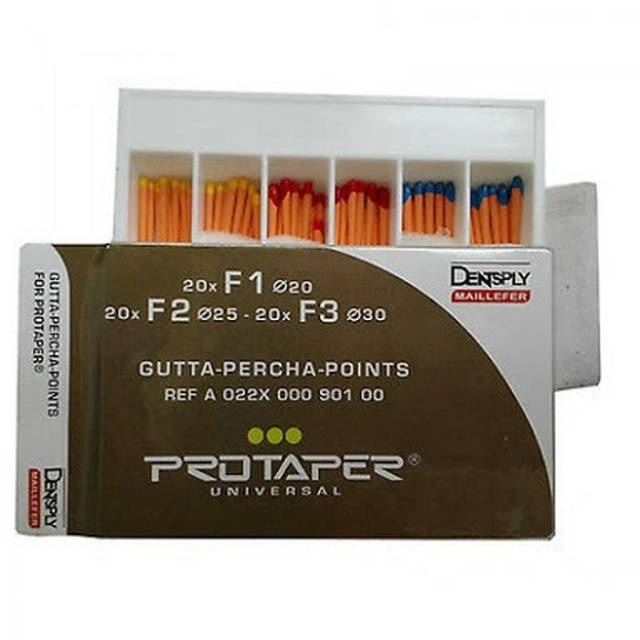 Gutta percha points protaper guttap protaper dentsply Asli 100%