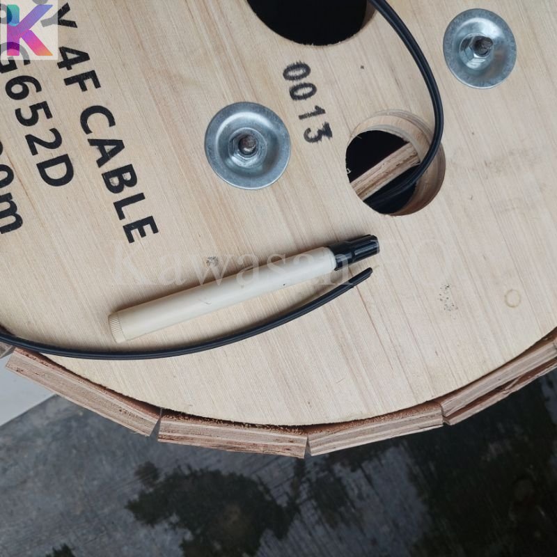 KU 4 Core Fig8 G652D /Kabel FO Bulat 4 Core Figure 8 Panjang 2km