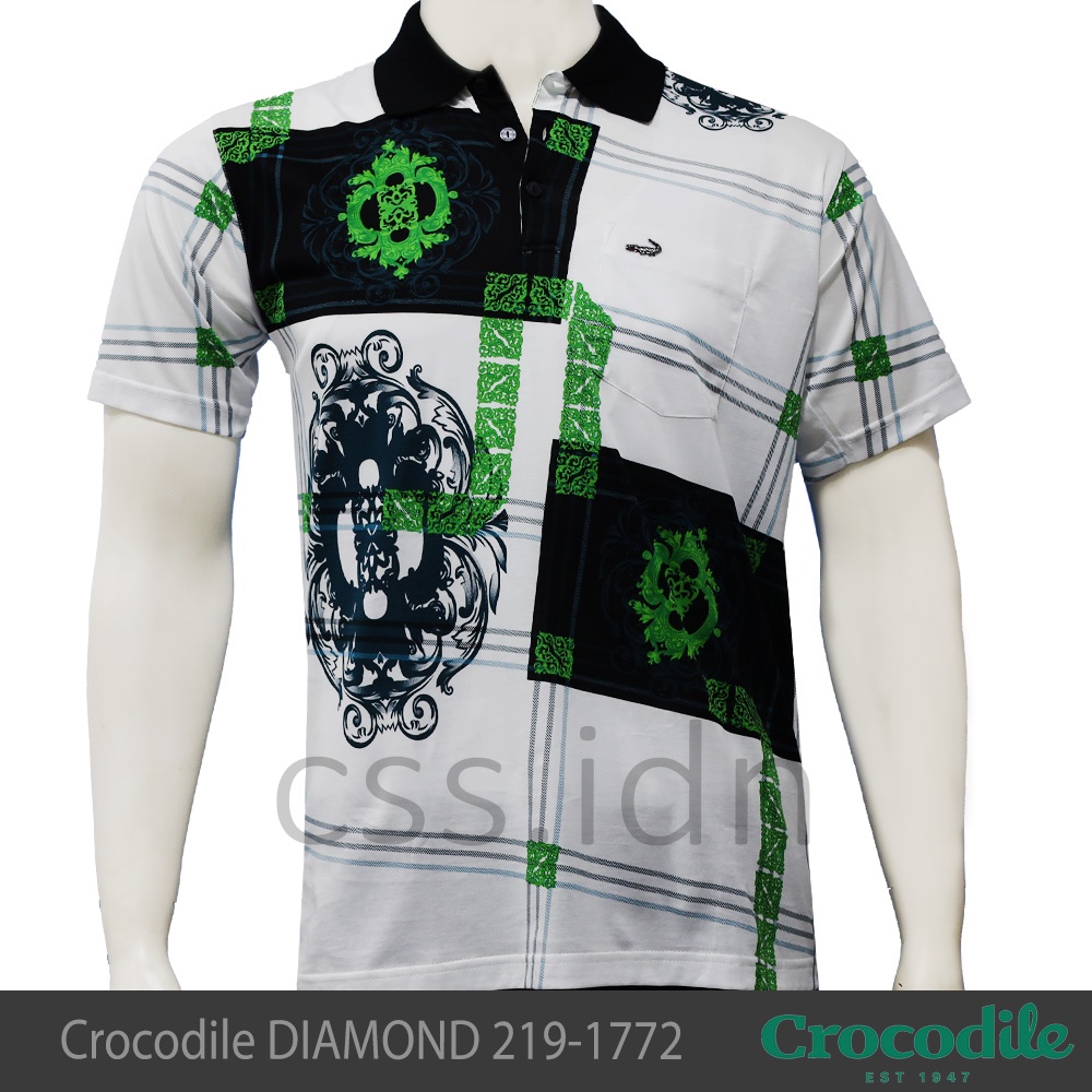 Kaos Kerah Pria Crocodile Diamond 219-1772