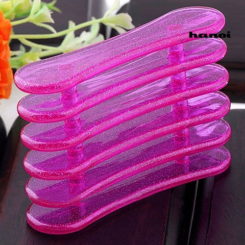 Hi * Nail Art Design Craft Acrylic UV Gel Brush Pen Rest Tempat Plastik Stand Supply