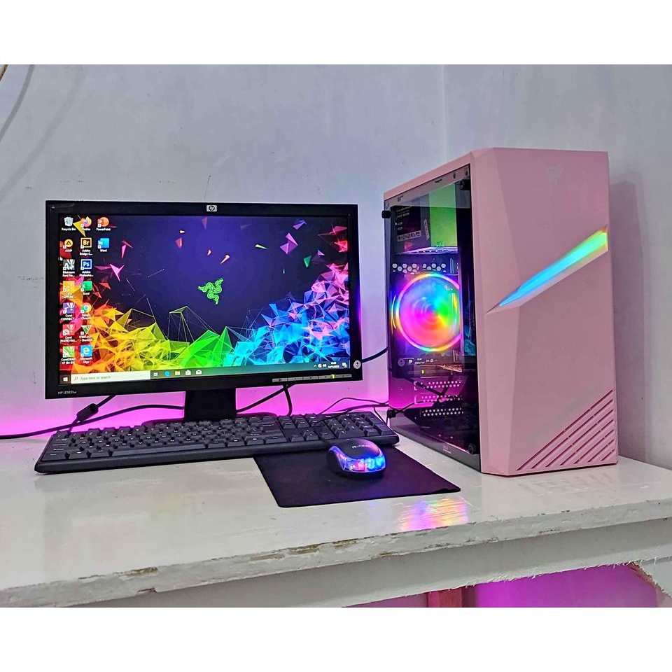 PC Rakitan Fullset CPU Gaming Desain Editing Online Shop Kantor Tugas sekolah skripsi kuliah