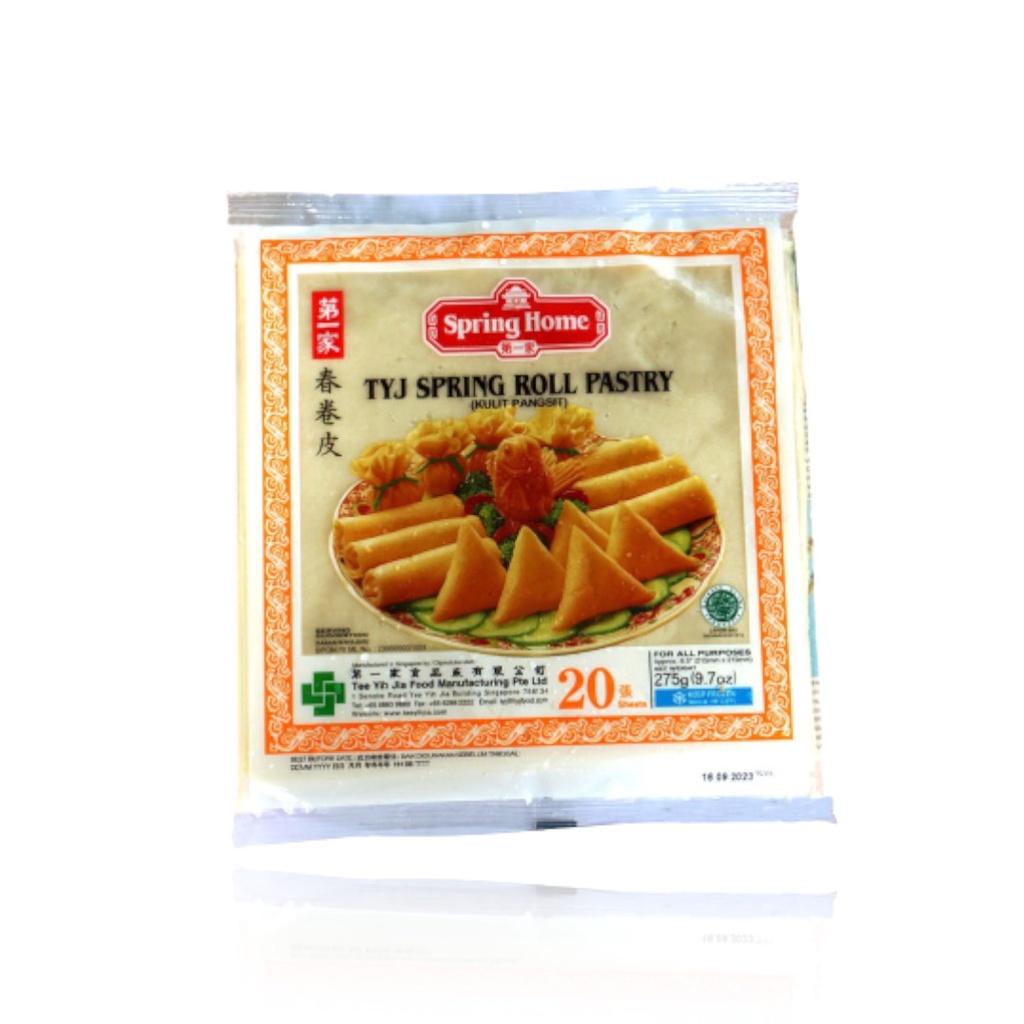 Tyj Spring Home Spring Roll 8,5 Inchi isi 20 Lembar 275 Gr