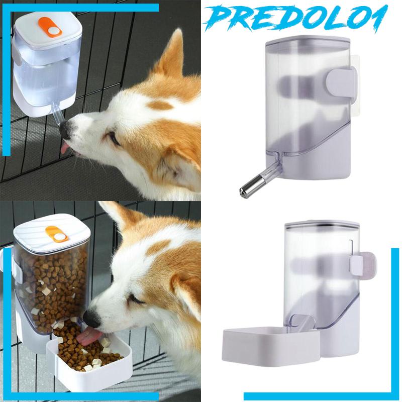 [Predolo1] Feeding Station Gantung Kandang Hewan Peliharaan Tempat Makan Otomatis Untuk Kucing Hewan Kecil