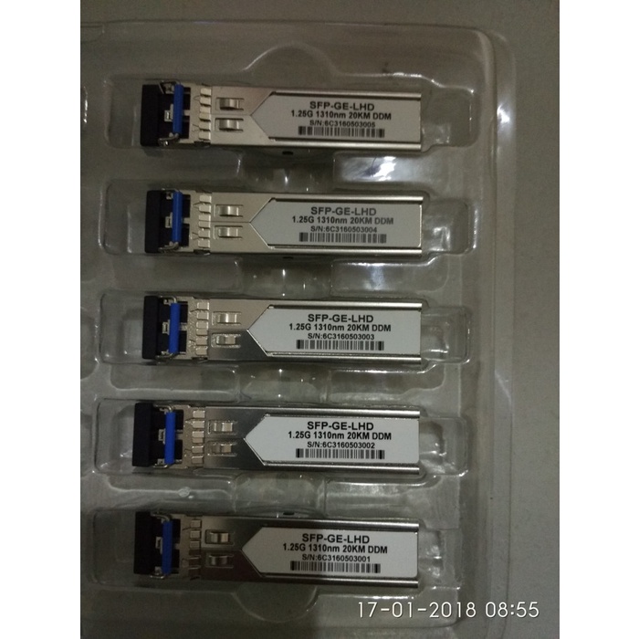 sfp-ge-lhd 1,25g 1310nm 20km ddm new