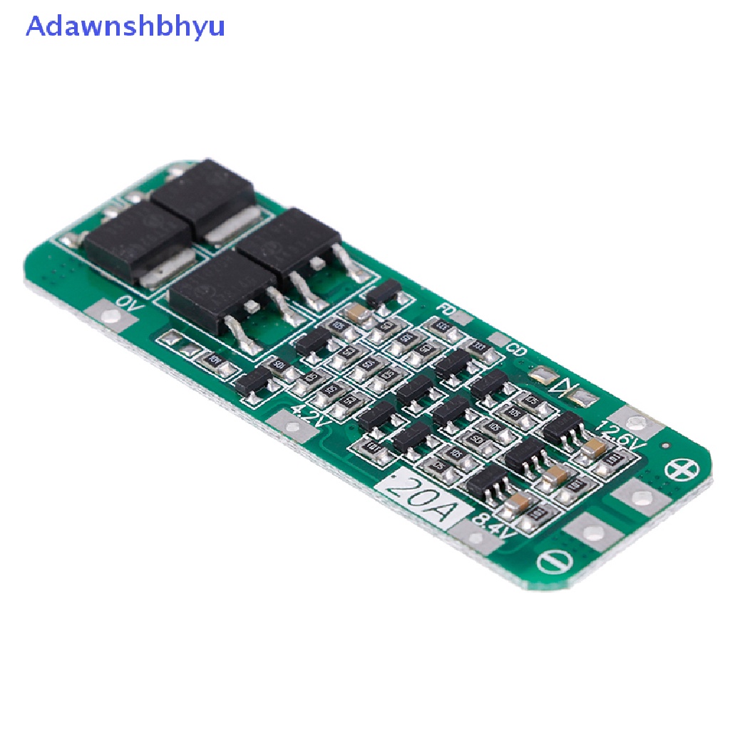 Adhyu 3S 20A Li-ion Lithium 18650charger PCB BMS Papan Perlindungan 12.6V ID