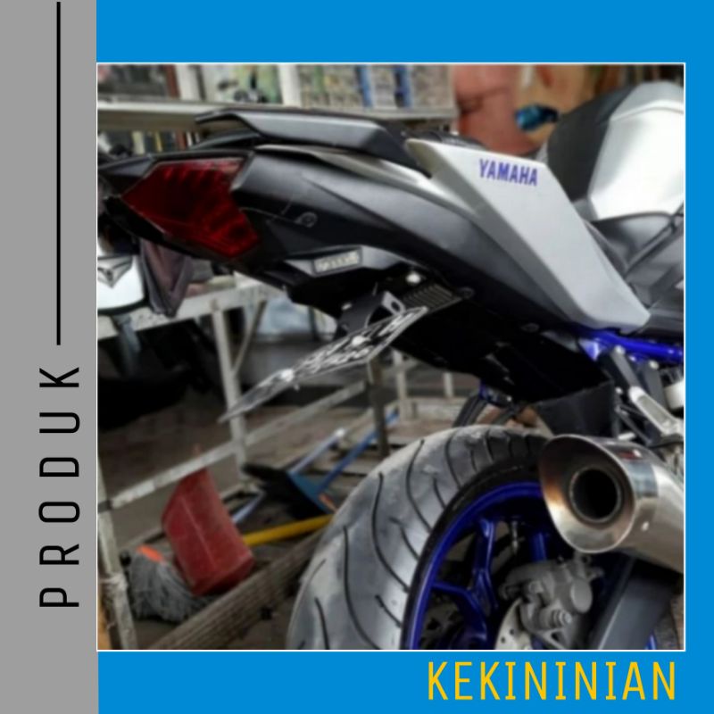 Tail Tidy Spakbor Belakang R25 MT25 Plus Dudukan Plat Nomor