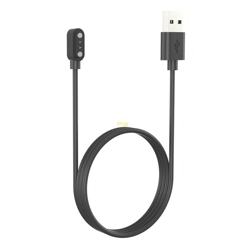 Btsg Untuk Smart Watch Dock Charger Adapter USB Quick Charging Cable Cord Wire Untuk HaylouGS LS09A Jam Tangan