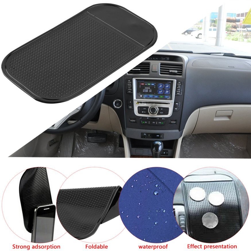 {ZENIA) Car Dashboard Magic Anti-Slip Non-Slip Mat For Phone Slip Mat Pad Holders