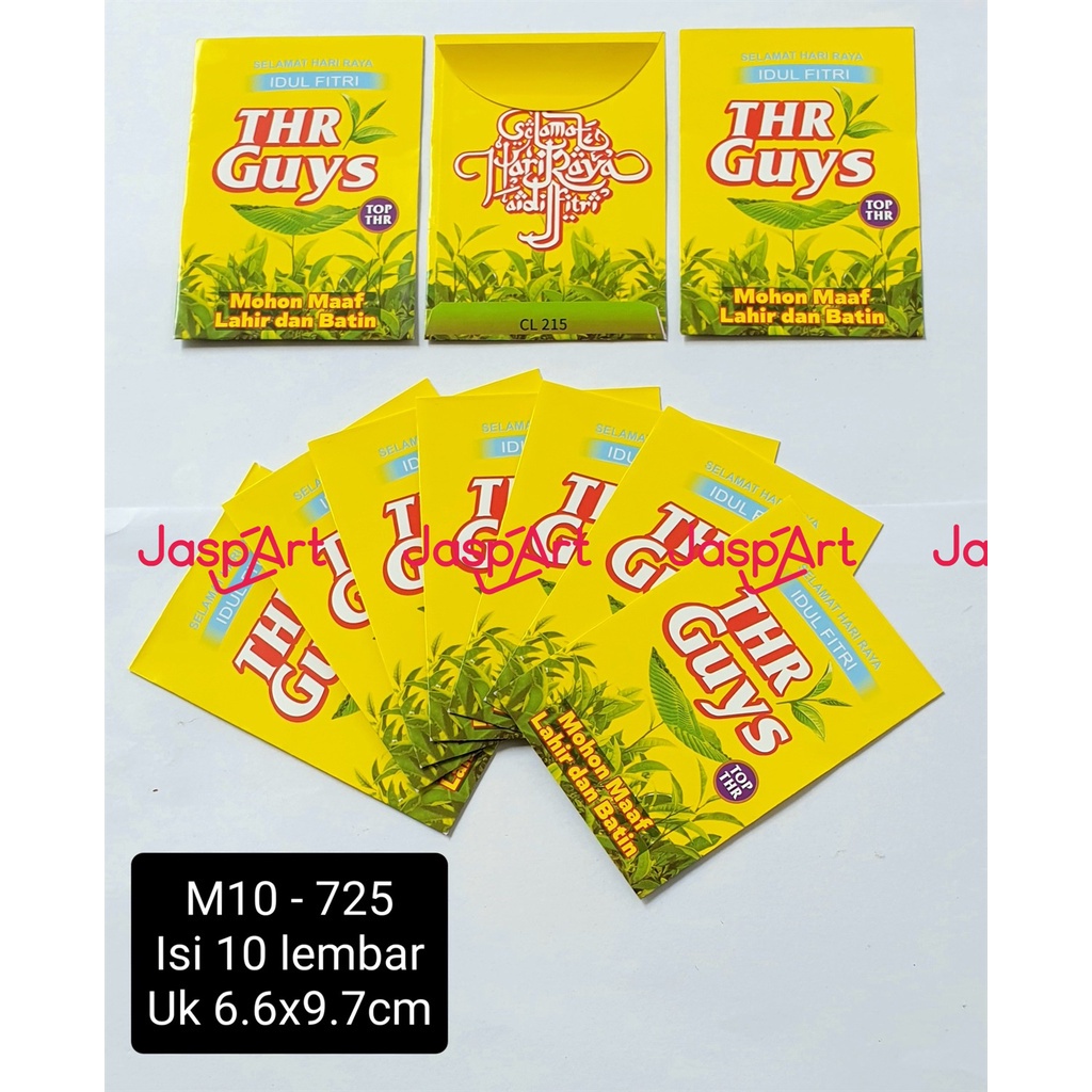 

AMPLOP LEBARAN IDUL FITRI SNACK UNIK KEKINIAN 1 PACK ISI 10 SIAP PAKAI UKURAN MEDIUM