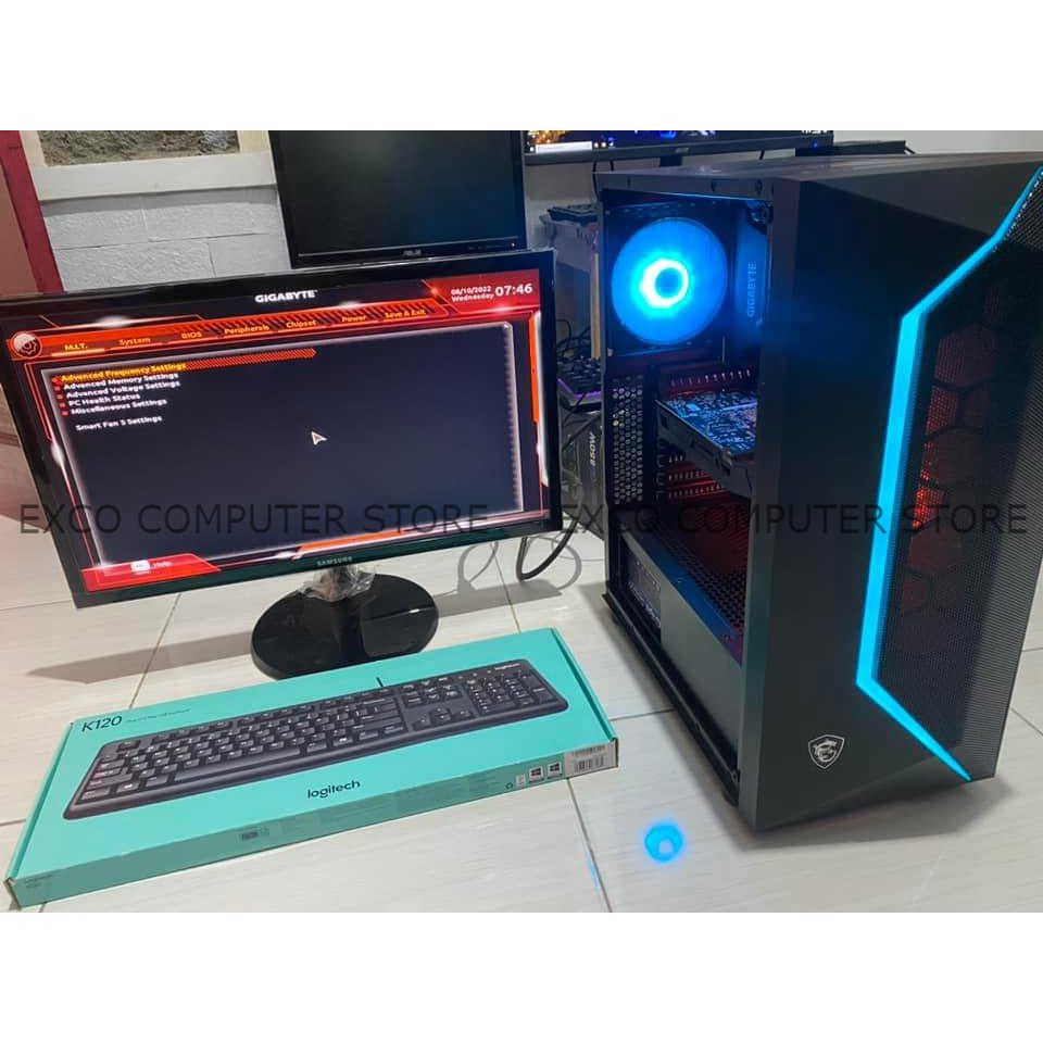 Komputer Gaming Murah GameMAX Core i3 + Monitor 16 Fullset