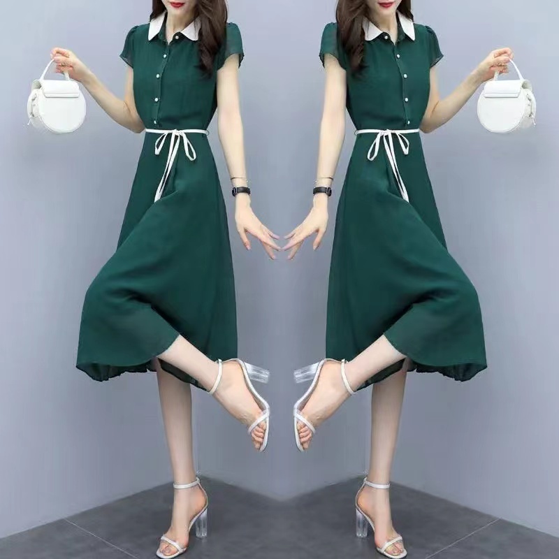 ilook | Gangnam Dress | Fashion Korean Style | Dres Midi Korea