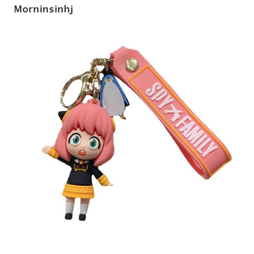 Mornin Anime Spy X Family Gantungan Kunci PVC Kartun Key Chain Action Figure Liontin Hadiah id