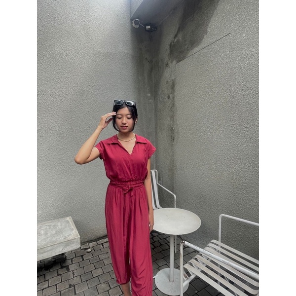 Baju Wanita Terbaru - Anggie Fashion Bali Lusy Set Celana Joger~A.166