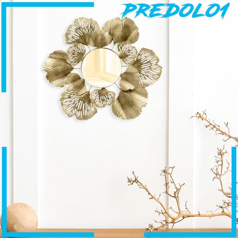 [Predolo1] Cermin Hiasan Dinding Seni Wall Decor Bahan Metal Cermin Hias Untuk Kabinet Bar