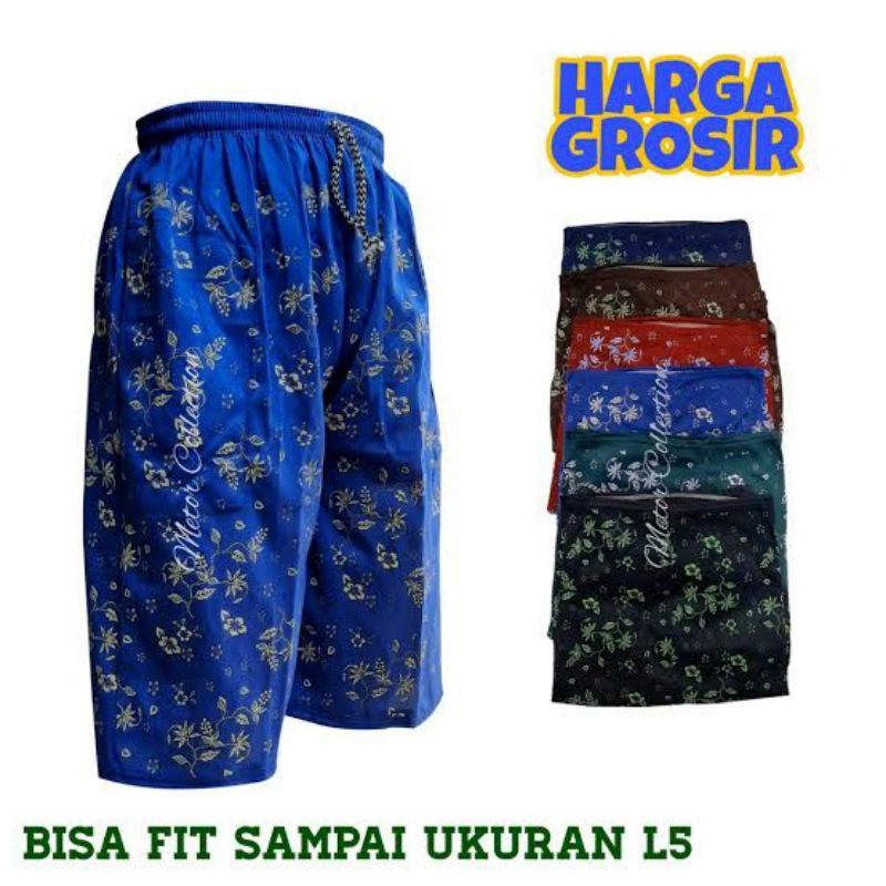 Celana Kolor Super Jumbo L5 Wanita Misty Santai Motif Bunga Model Losban By Solo Fashion Story