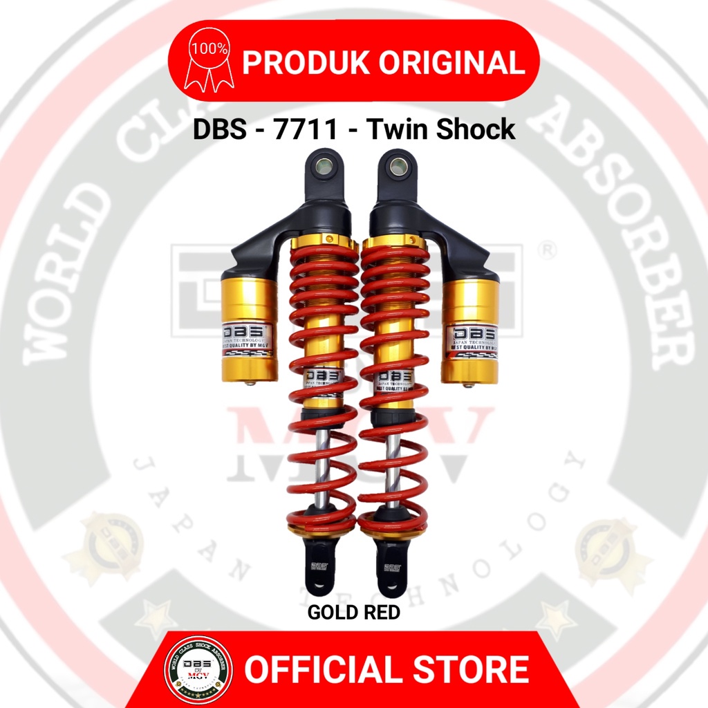 [ BISA COD ] Shock Tabung DBS 7711 NEW G PLUS GOG YAMAHA NMAX 155 XMAX 250