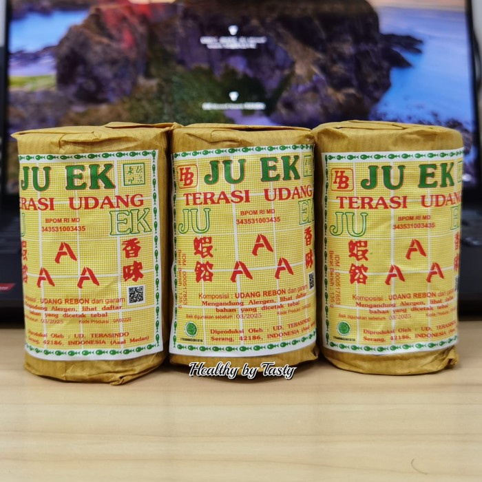 Terasi Udang JU EK Terasi JUEK Terasi Asli Belacan Medan 135 gr