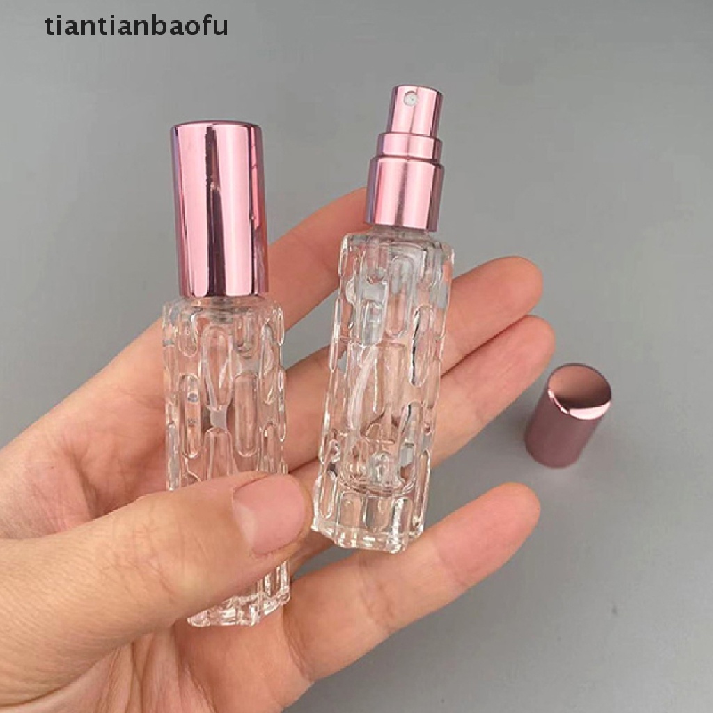 [tiantianbaofu] 10ml Portabel Travel Botol Kecil Disinfektan Isi Ulang Butik