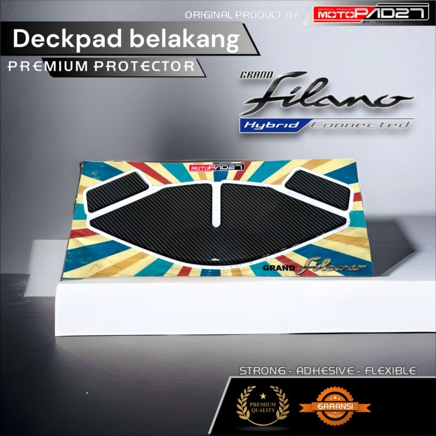 Stiker Deckpad Belakang Grand Filano 2023 Sticker Body Grand Filano Bahan Resin Premium