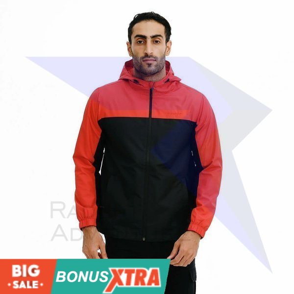 Jaket EIGER1989 CORNER INC Jacket Red Merah 91000 6777  Original AWET MURAH KECE