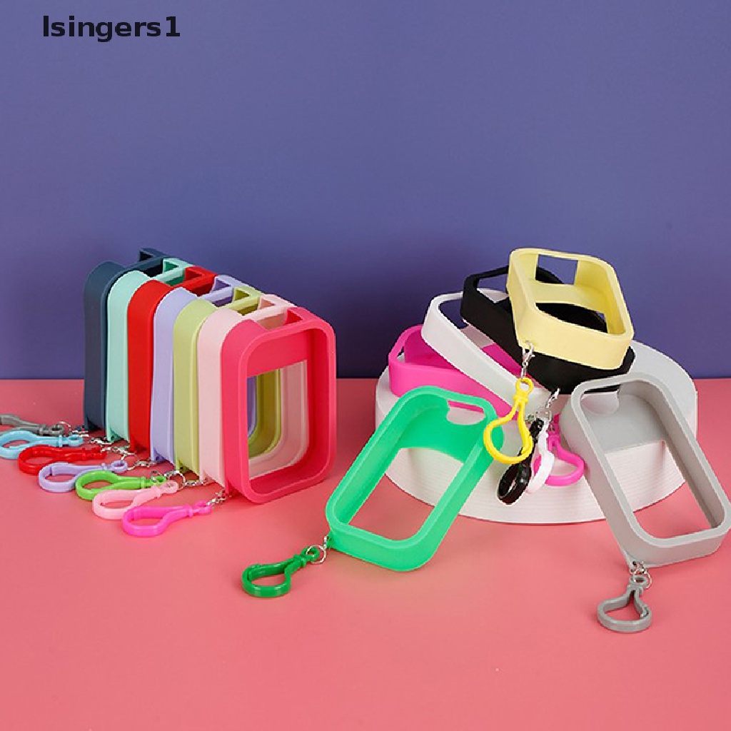 [lsingers1] Botol Kartu Dengan Lengan Silikon Botol Terpisah Reusable Hand Sanitizer Boutique