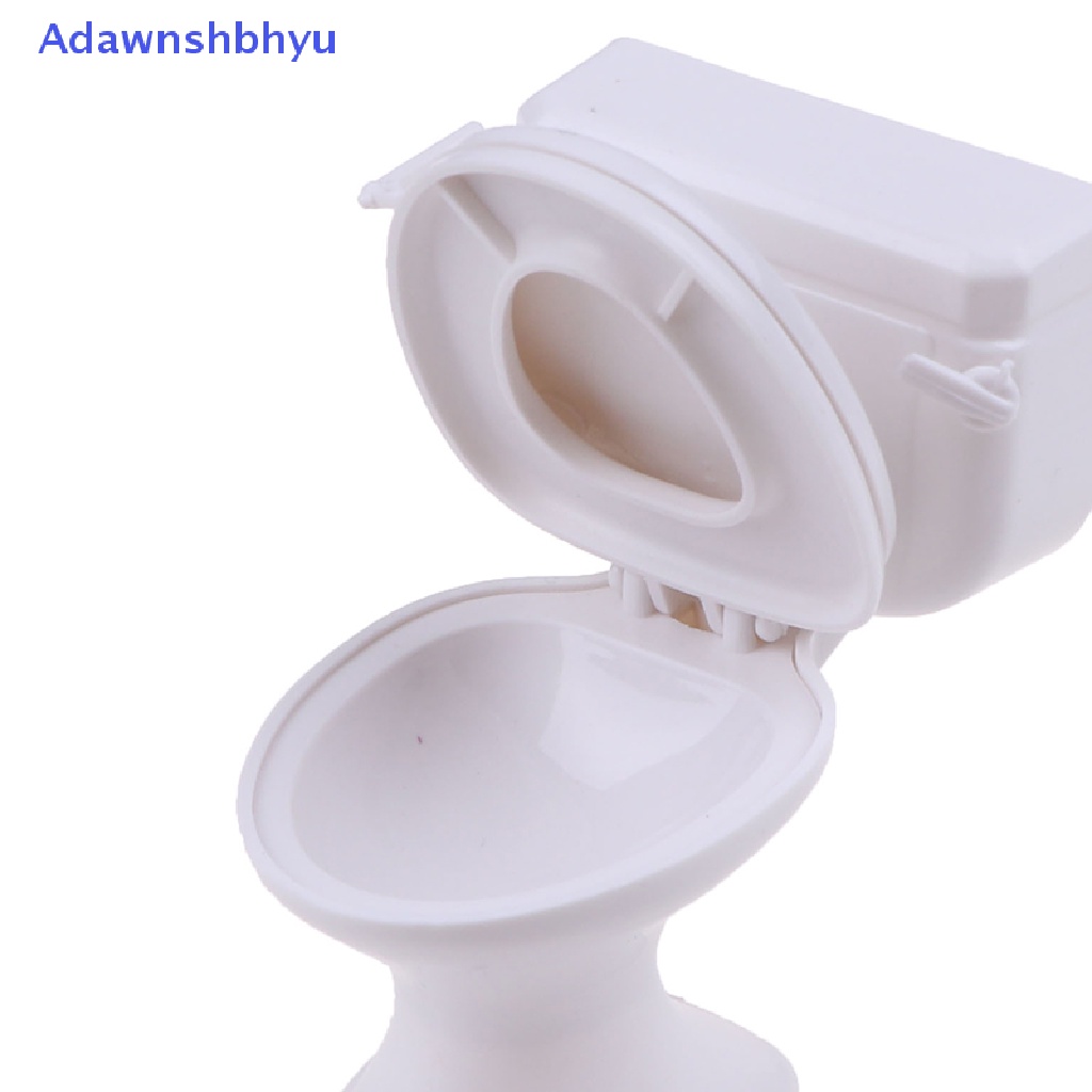 Adhyu Furniture Rumah Boneka Vintage Kamar Mandi Toilet Miniatur Mainan Boneka Aksesoris ID