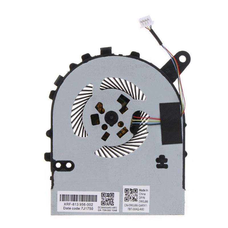 Zzz Untuk Dell Inspiron14 7000 7460 CPU Cooling Fan 5V 0 5A 4-pin Laptop CPU Cooler Radiator Aksesoris Komputer