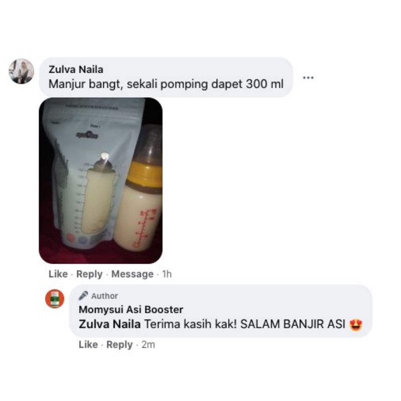 Momysui Asi Booster 30 Kapsul Pelancar Asi Ekslusif Pejuang Asi