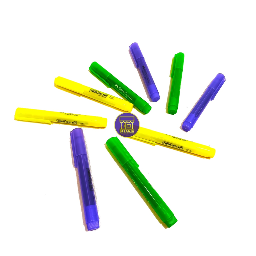 

Faber Castell Highlighter Penanda Tulisan Textliner 365 - Pcs