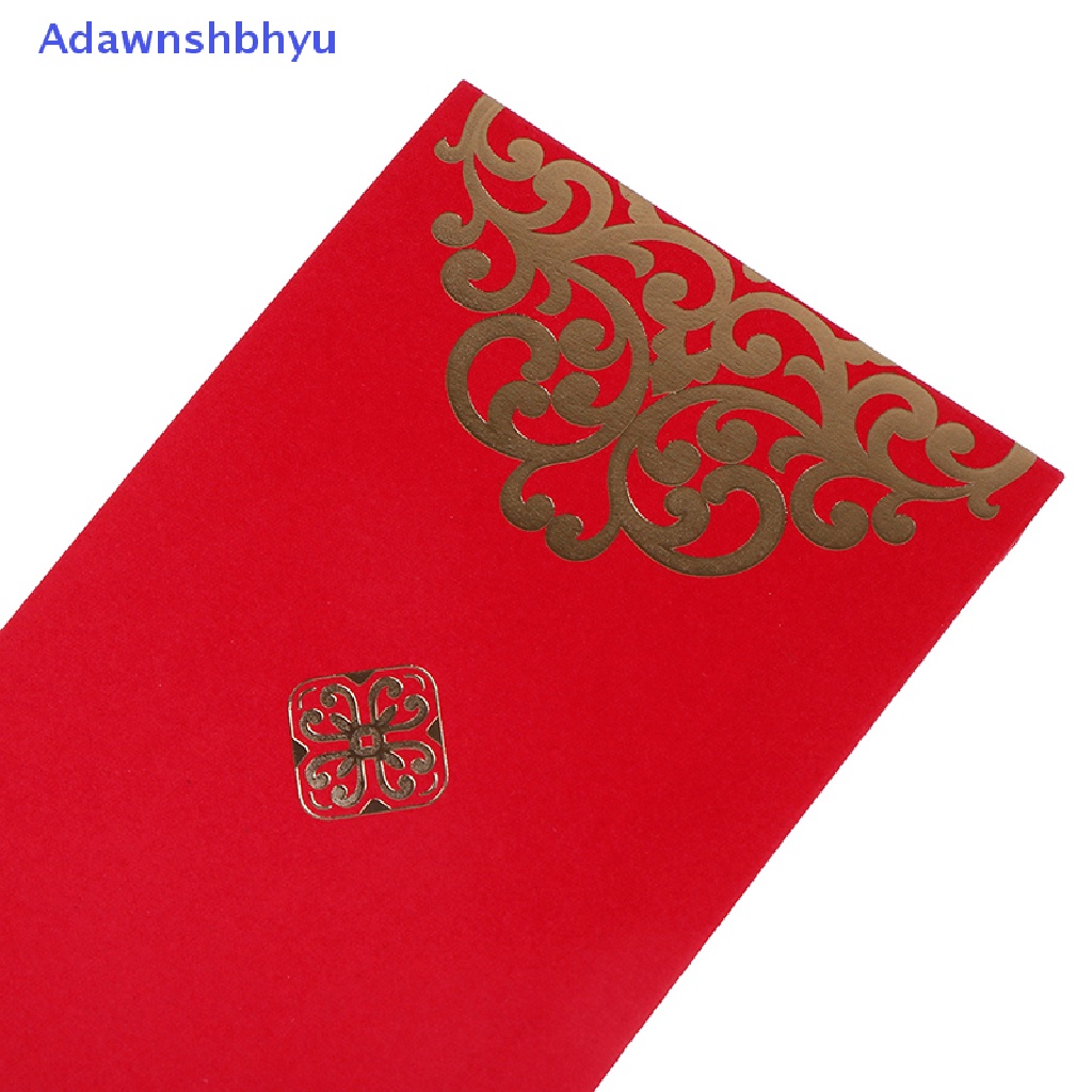 Adhyu 10pcs New Year Wedding Amplop Merah Tikus Tahun Imlek Festival Musim Semi lucky bag ID