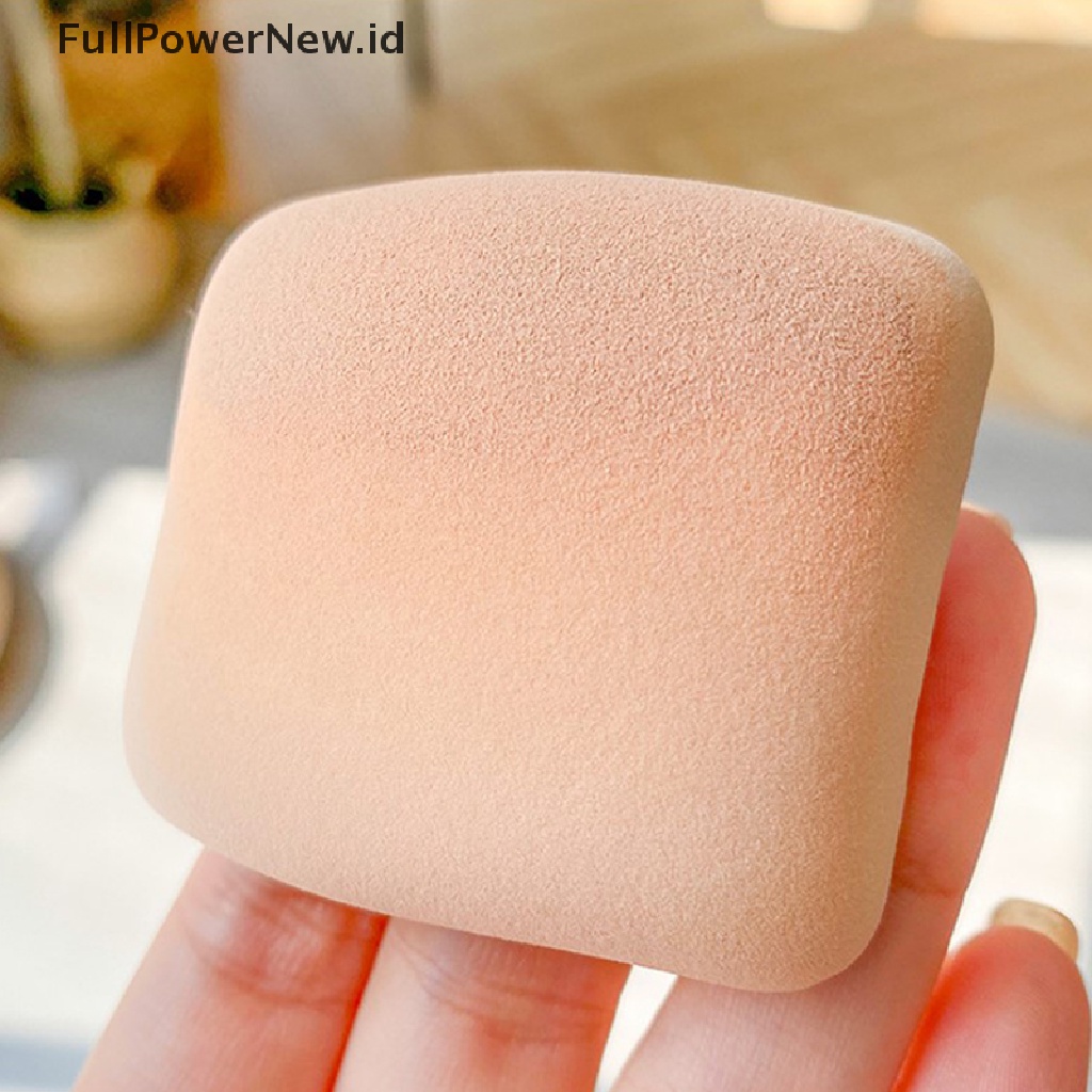 Power Puff Air-Cushion Spons Makeup Puff Halus Alat Kecantikan Basah Kering Dual Use ID