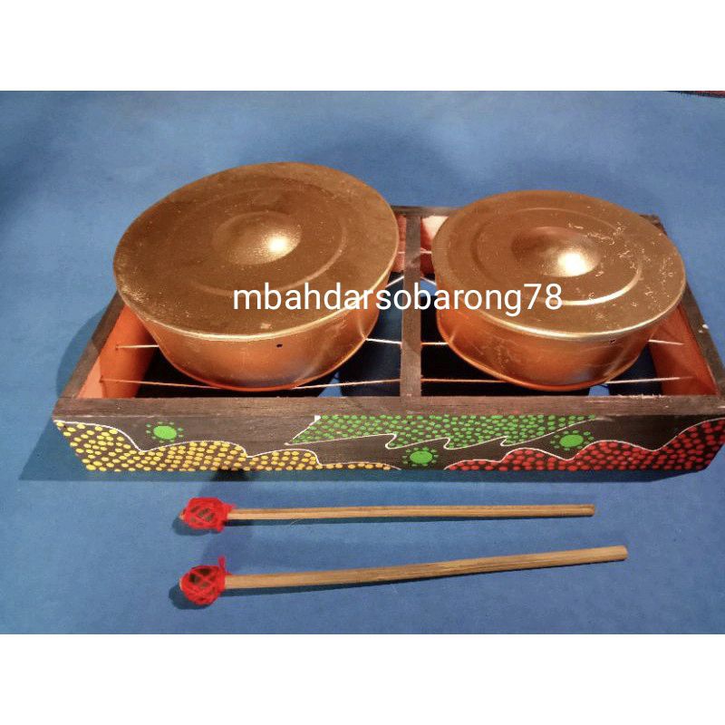 NEW Kenong, gong, mainan anak tradisional