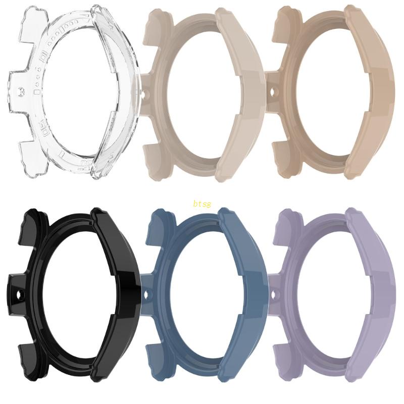 Btsg Untuk Jam Tangan4 5 40/44mm Case Half Coverage Tahan Aus Shell Smartwatch Cover