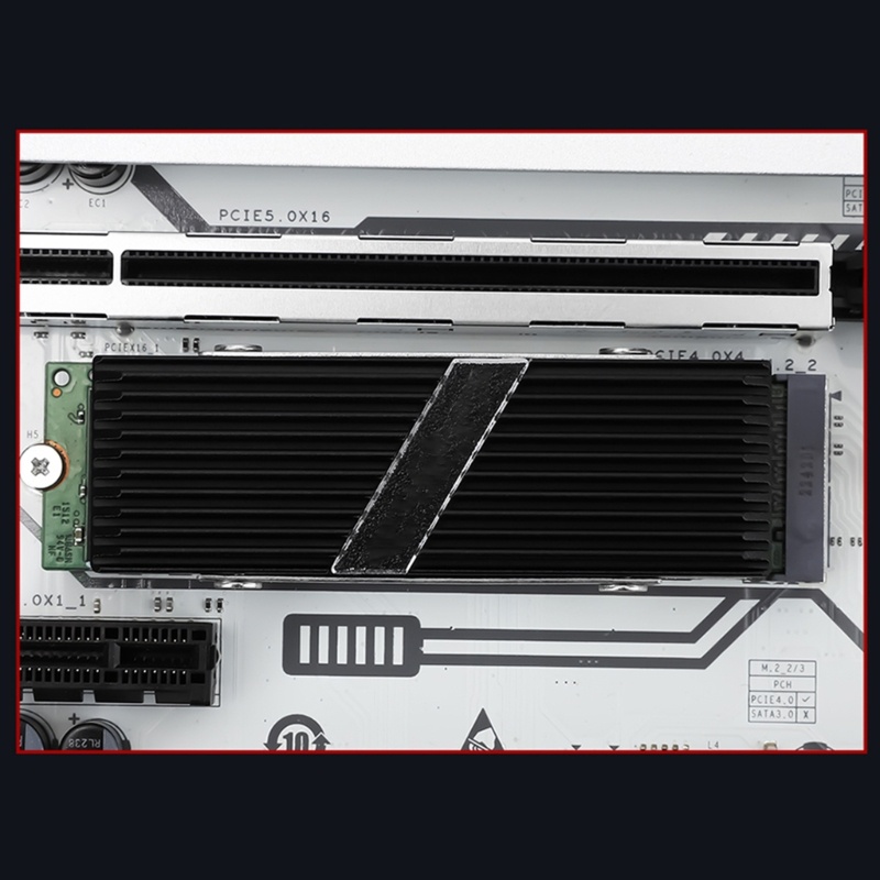Zzz M2 2280 PRO SSD NVMe Heatsink Pendingin Dua Sisi Heat Sink PCIE NVMe