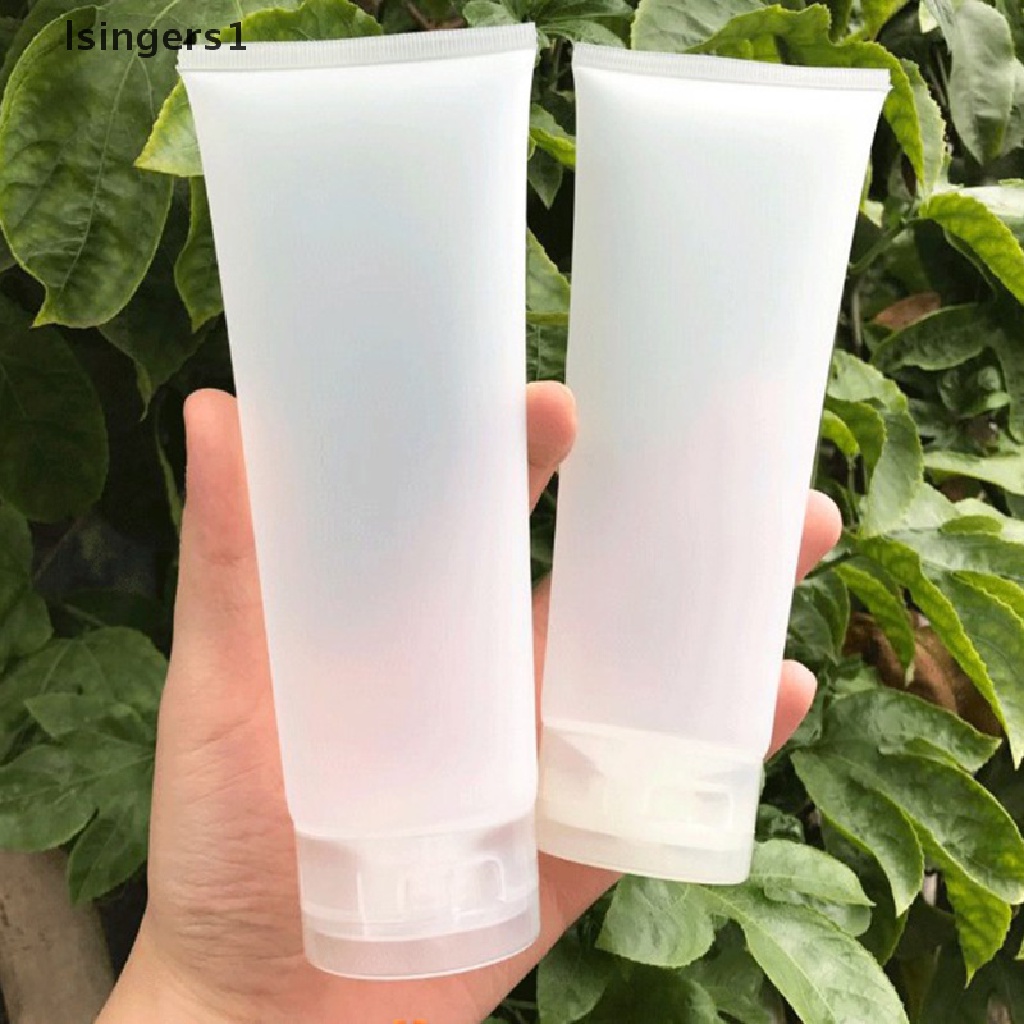[lsingers1] Tabung Portable Kosong Pencet Wadah Kosmetik Cream Botol Plastik Butik