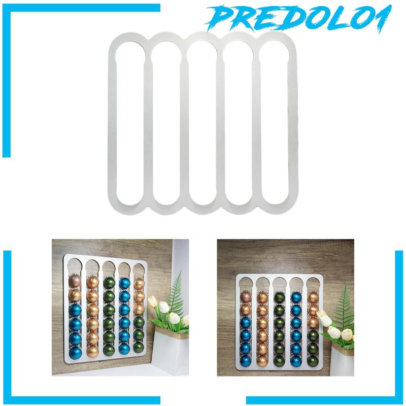 [Predolo1] Coffee Pod Holder Shelf Organizer Rak Dispenser Untuk Cafe Meja Bar