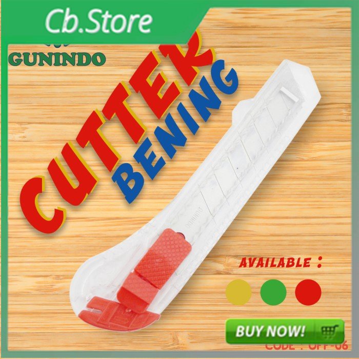 

CUTTER BENING/PEMOTONG CUTTER BENING ALAT KANTOR (OFF-06) Best Seller