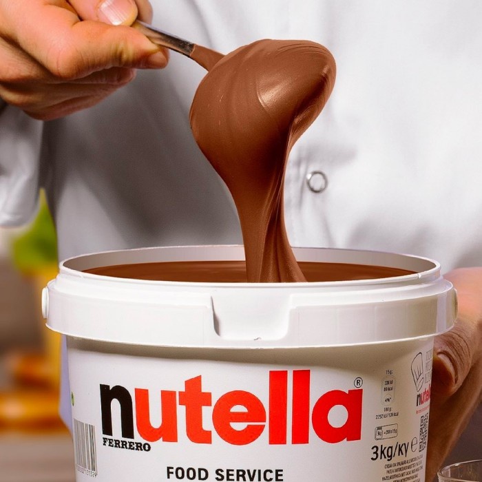 

Nutella Chocolate Hazelnut / Selai Kacang Cokelat 3kg 3000gr