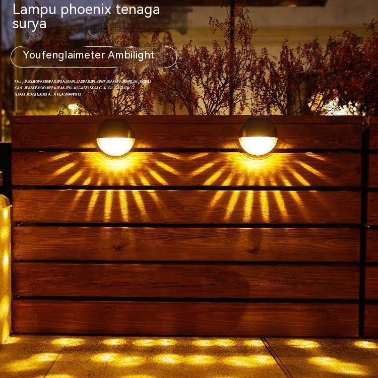 Lampu Surya/Taman/Outdoor/Teras/Dekorasi Lampu Kecil/Outdoor/Tahan Air/Lampu Dinding/Taman/Lampu Din