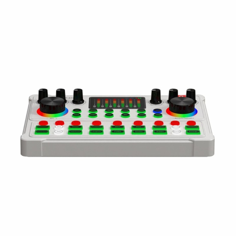 Zzz M3 Mini Sound Card Pengaduk Suara Untuk Siaran Langsung Streaming Voice Changer 48V