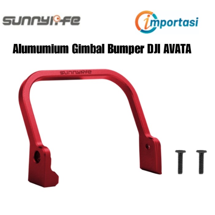 SUNNYLIFE Alumunium Bumper Gimbal Lens Protector DJI AVATA Crash Bar - Hitam