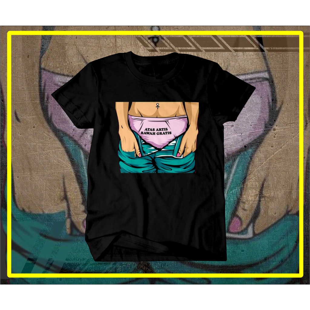 Kaos Pria Kaos Distro Pria TShirt Pria ATAS ARTIS cotton combed 24s