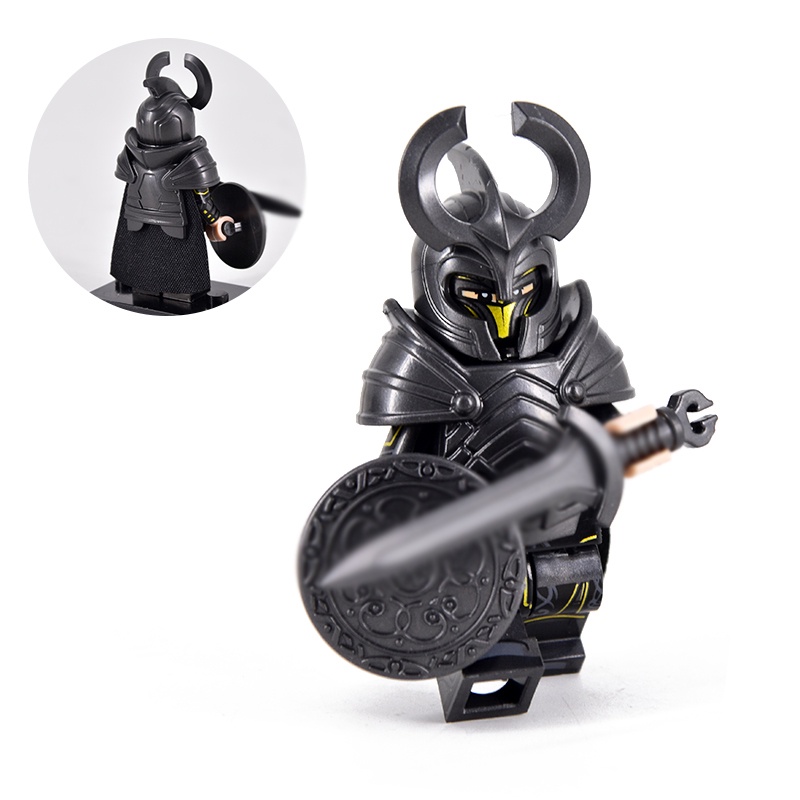 Thor Asgard Army Mini Figure Asgard Guard Asgard Warrior Undead Guard Rakitan Mainan Blok Bangunan