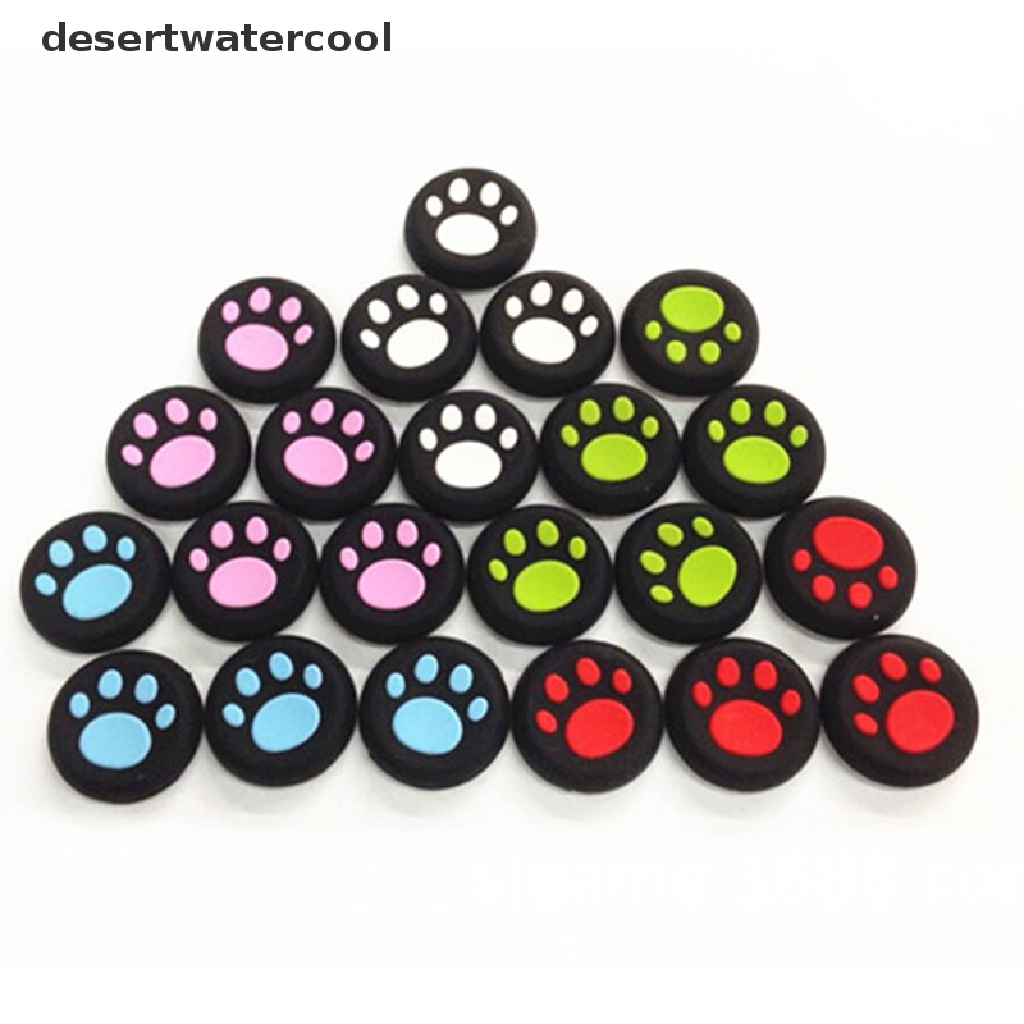 Deid 2pcs Silikon Cat Paw Joy Thumb Stick Grip Cap Untuk PS3 PS4 Xbox One/360Martijn