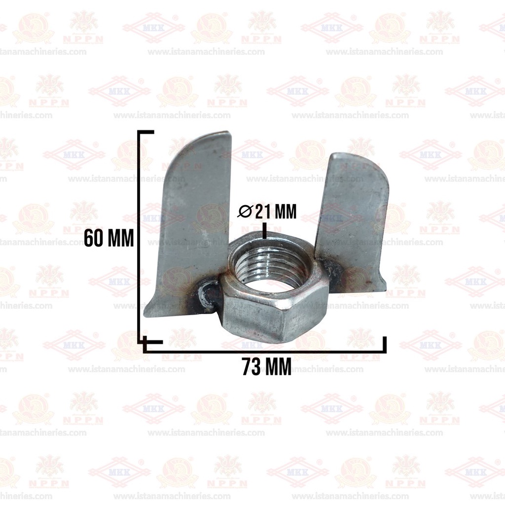 PISAU GILINGAN KEDELAI [8 INCH] (MKK) PMJ-8