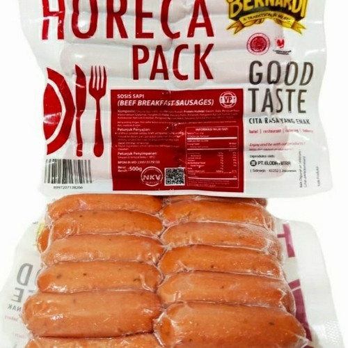 

Bernardi Sosis Horeca VP / tanpa kupas 500 gr