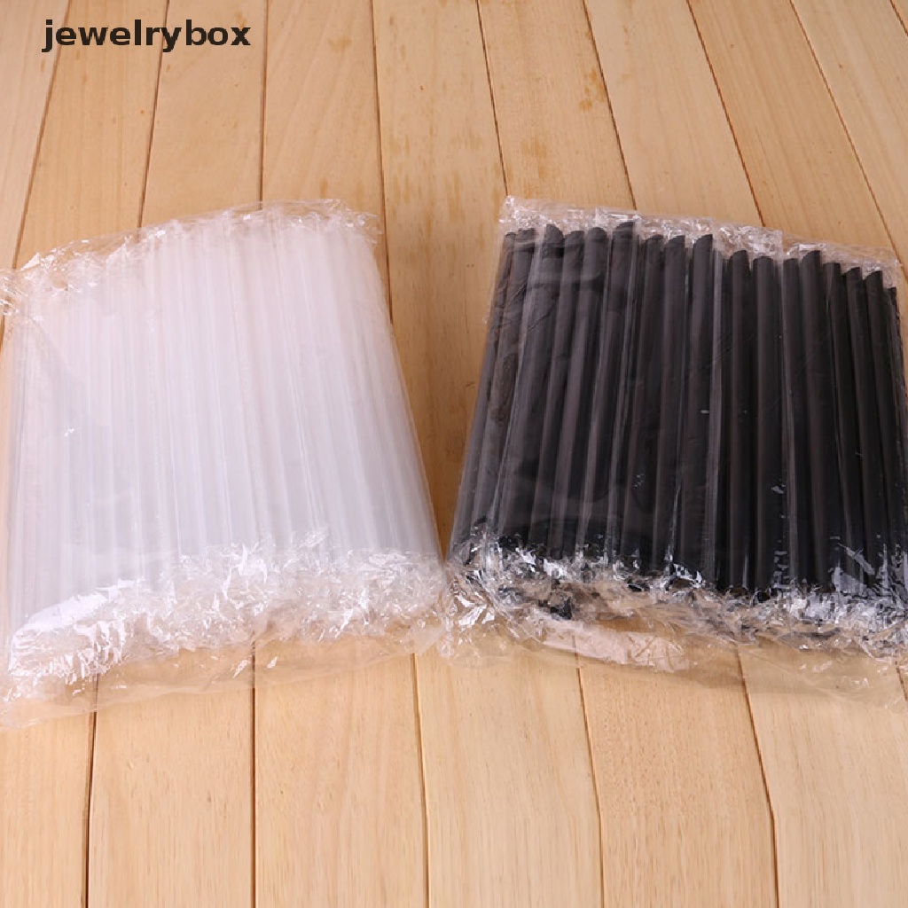 [jewelrybox] 100 Pcs 7.5 &quot;Besar Milkshake Sedotan Mutiara Boba MilkTea Smoothie Minum Pesta Butik