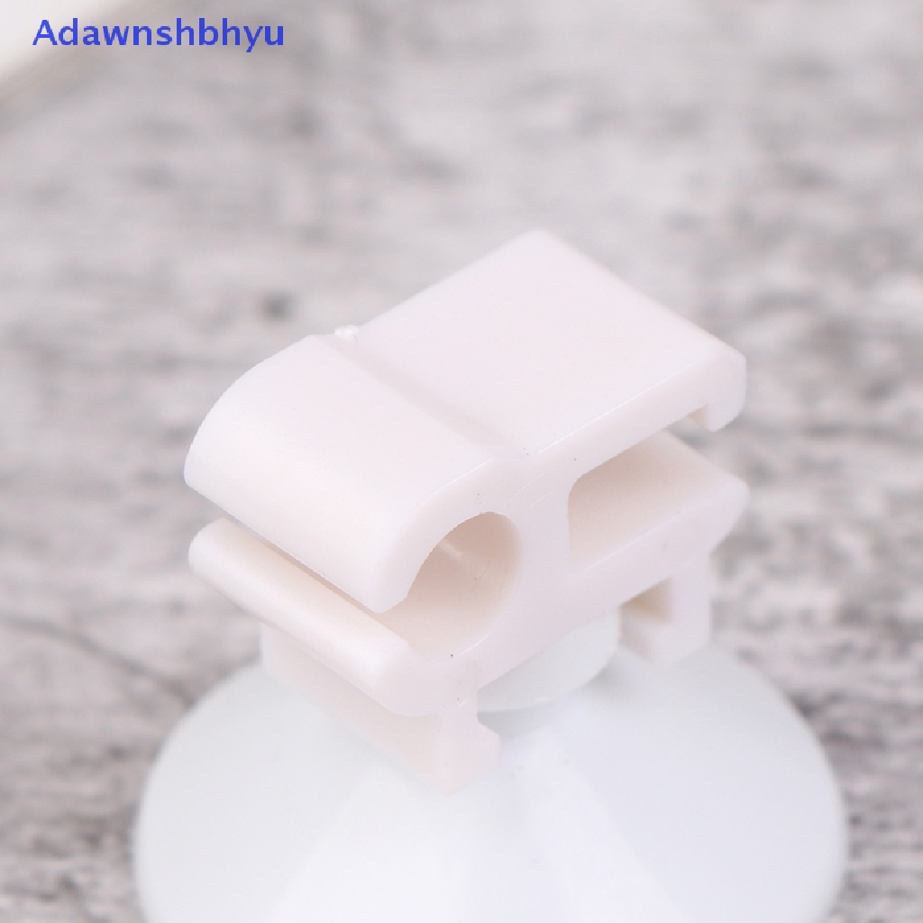 Adhyu 10Pcs Aquarium Tetap Suction Cup Klip Ikan Tabung Oksigen Kabel Listrik Gesper ID