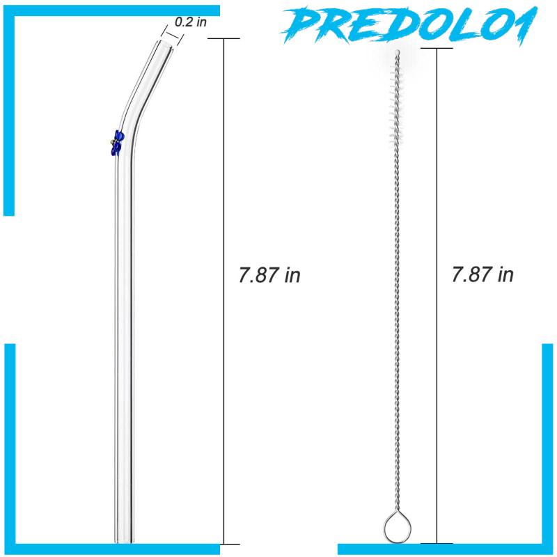 [Predolo1] Glass Straws Cleaning Brush 20cm/7.8&quot; for Juice Hot or Cold Drink Iced Tea