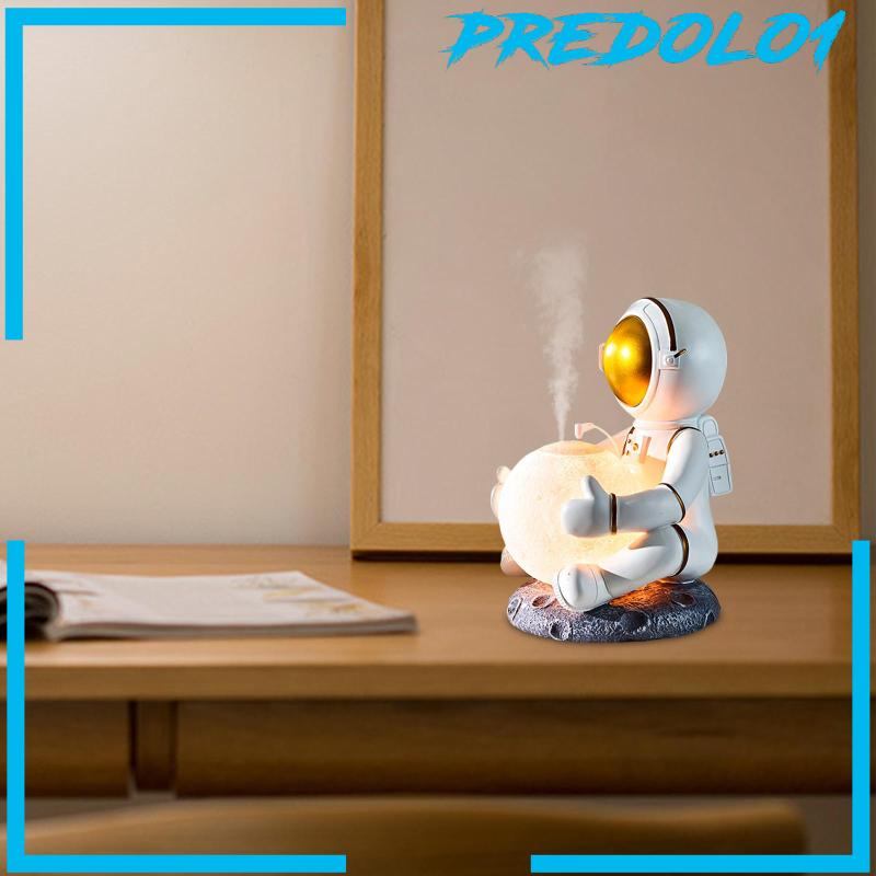 [Predolo1] Portable Humidifiers for Bedroom Astronaut Figurine with LED Light